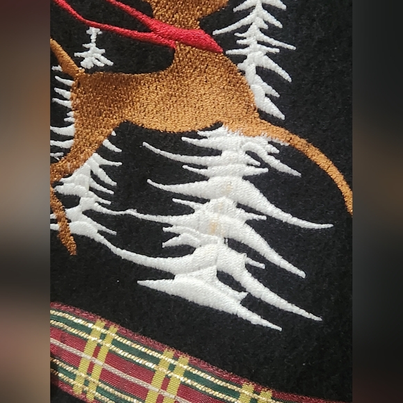 Karen Scott Christmas Deer Holiday Vest - Picture 4 of 7